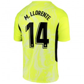 Billige Fotballdrakter Atlético Madrid M. Llorente 14 Tredjedraktsett 2020/21 Kortermet
